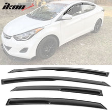 Load image into Gallery viewer, 2011-2016 Hyundai Elantra Sedan Mugen Style Sun Rain Window Visor