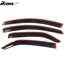 Load image into Gallery viewer, 2009-2013 Kia Forte Sedan Mugen Style Tape on Window Visors Acrylic