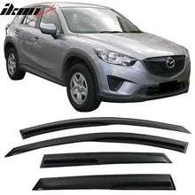 Load image into Gallery viewer, 2013-2016 Mazda CX5 Mug Style 4PC Window Visor Sun Windshield Acrylic