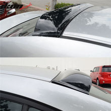 Load image into Gallery viewer, 2012-2015Â Honda Civic 4Dr Black Rear Roof Window Spoiler Visor Acrylic