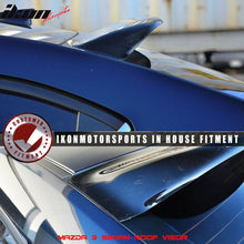 Load image into Gallery viewer, 2014-2016Â Mazda 3 4Dr Smoke Rear Window Roof Spoiler Wing Acrylic