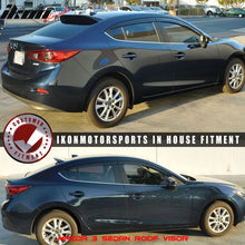 Load image into Gallery viewer, 2014-2016Â Mazda 3 4Dr Smoke Rear Window Roof Spoiler Wing Acrylic