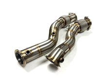 Load image into Gallery viewer, Competition Series Catless Downpipes 2020+ X3M/X4M S58 Engine