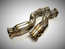 Load image into Gallery viewer, B58 Engine (G Chassis) with OPF 200 CEL Catted Downpipes-Thermal Coated Black Finish (BM-EXH029TBCAT)