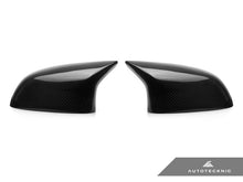 Load image into Gallery viewer, AutoTecknic Replacement Carbon Fiber Mirror Covers - F85 X5M | F86 X6M