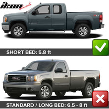 Load image into Gallery viewer, 2007-2013 GMC Sierra 1500 Short Bed 69.3" 4PCS Fender Flares Bodykit