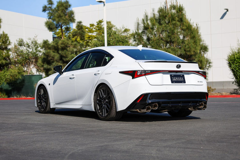 Remark 22+ Lexus IS500 Quad SS Double Wall Tips (Muffler Version)